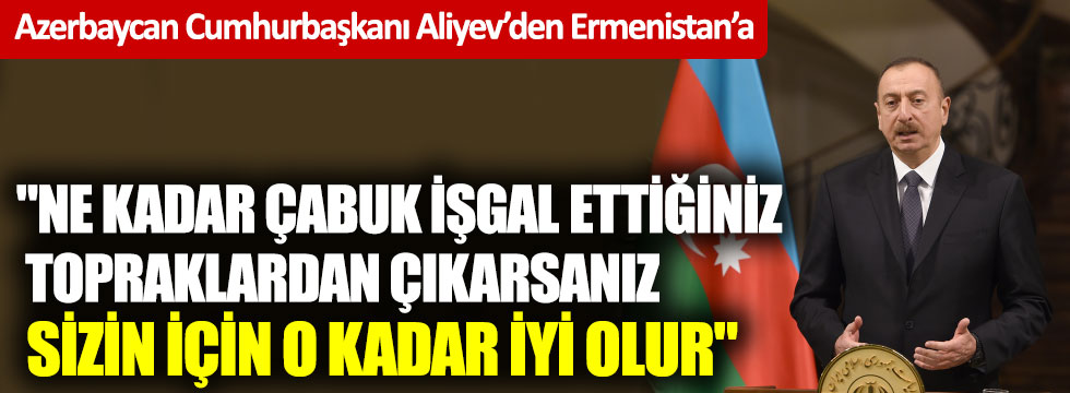 Azerbaycan Cumhurbaşkanı Aliyev canlı yayında açıkladı Kaynak Yeniçağ: Azerbaycan Cumhurbaşkanı Aliyev canlı yayında açıkladı