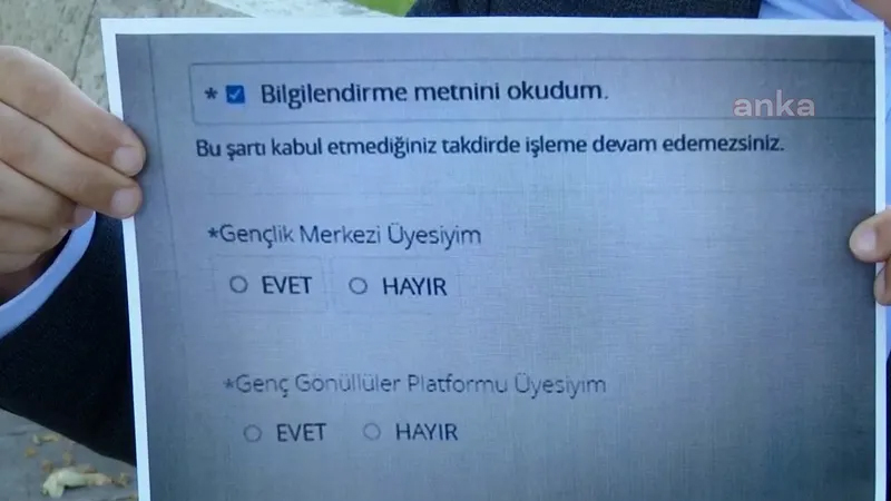 KYK başvurusunda AK parti krizi üye değilsen ne olacak?