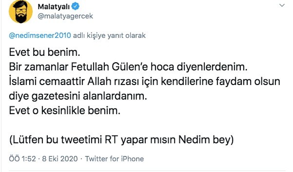 Malatya gercek fetöcü çıktı