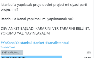 kanal istanbul anketi