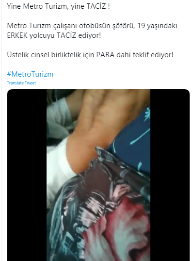 Metro Turizm'de Taciz olayları bitmiyor sözde sahte kabadayı sahibi Galip Öztürk nerede!