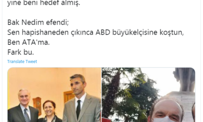 Gazeteci Nedim Şener Hapisten Çıkınca ABD elçisiniz ziyaret etti!