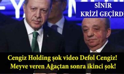 Cengiz Holding şok video Defol Cengiz! Meyve veren Ağaçtan sonra ikinci şok!