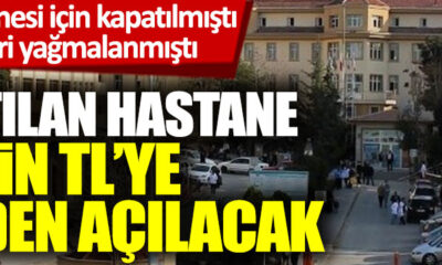 Bilkent Şehir Hastanesi’nin açılmasıyla kapatılan Hastane yeniden açılıyor! Hani gerek olmayacaktı?