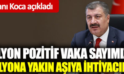 Fahrettin Koca, pozitif vaka sayısının 1,5 milyonu aştı dedi ortalık karıştı