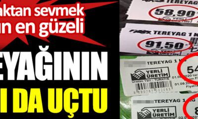 Türkiye’de temel gıda ürünlerindeki fiyat artışı devam ediyor. Ayçiçek yağının ardından tereyağı fiyatlarındaki 3 aylık değişim de vatandaşın cebini yaktı. Türkiye’deki ekonomik krize, korona virüs salgının da eklenmesi ile birlikte birçok üründe fahiş fiyat artışları meydana gelmişti. Ayçiçek yağının fiyatlarındaki büyük artışın ardından evlerde en çok kullanılan ürünler arasında yer alan tereyağının 1 kilogram fiyatındaki artış da dikkat çekti. Buna göre markete giden vatandaşlar, 4 ay önce 1 kilosunu 54 liraya aldıklarını tereyağının güncel fiyatının 84 lira 90 kuruşa çıktığını belirtti.BAZI MARKETLERDE DAHA PAHALIAdChoicesADVERTISINGVatandaşlar, bazı marketlerde tereyağı fiyatlarının 91 liraya kadar çıktığını belirtti. Daha önceleri tereyağı tercih ettiklerini aktaran bazı vatandaşlar, aşırı fiyat artışının ardından yeniden margarin yağlara yöneldiklerini belirtti. 250 gram paket margarin yağı ise 3 lira 95 kuruştan satılıyor. Vatandaşlar, tereyağının daha sağlıklı olduğunu bildiklerini ancak bu şartlar altında tereyağı tüketmenin zor olduğunu kaydediyor.  Sosyal medyada konu ile ilgili paylaşım yapan vatandaşlar, tereyağı fiyatlarındaki artışın, vatandaşın cebini çok zorladığını söyledi. Kaynak Yeniçağ: Tereyağının fiyatı da uçtu. Seni uzaktan sevmek aşkların en güzeli