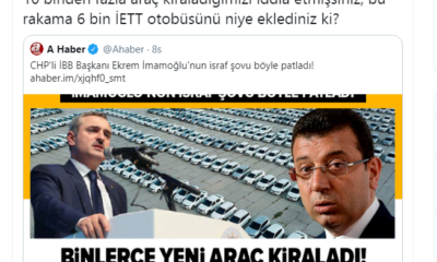 İBB'den Ak Partili Bayram Şenocak'a tokat gibi cevap 6 binden fazla araç İETT otobüsü