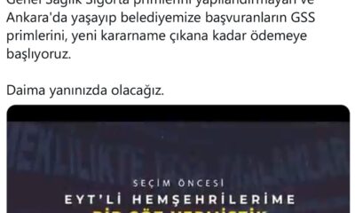 Ak Parti ret etti, Mansur Yavaş EYT'liler için GSS primleri ödeme başlıyor!