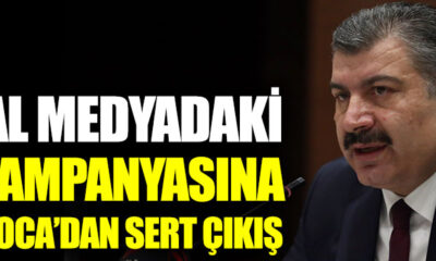 Sosyal medyadaki SMA kampanyasına Bakan Koca'dan sert çıkış alet olmayın dedi!