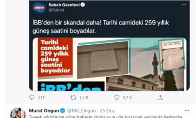 Sabah Gazetesi'nde skandal! Ak Partili gazetenin Cami haberi Yalan çıktı!