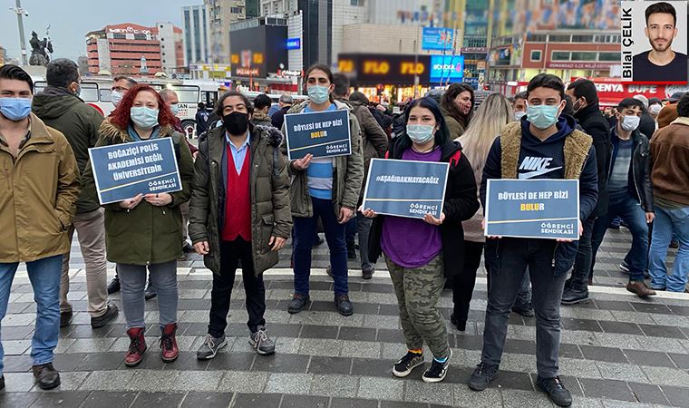 Bursa'da Boğaziçi eyleminde gözaltılar var! 8'i Kadın 17 yurttaş!