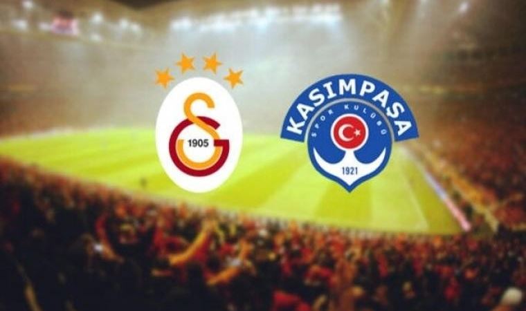 Galatasaray-Kasımpaşa karşı karşıya; sürpriz 11 çıktı!