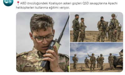 ABD'den terör örgütü PKK/YPG'ye 'helikopter eğitimi' veriliyor! Askerler incirlikten gidiyor!