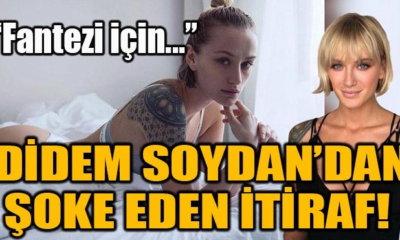 Didem Soydan ayakkabı fantezisi olduğunu itiraf etti