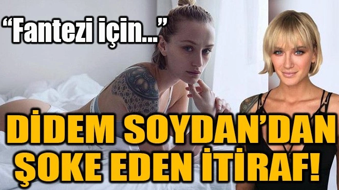 Didem Soydan ayakkabı fantezisi olduğunu itiraf etti