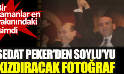 Sedat Peker, Süleyman Soylu ile eski sağ kolu Erdal Aras'ın fotoğrafını paylaştı!