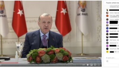 Cumhurbaşkanı Erdoğan'a YouTube canlı yayınında "128 dolar" tepkisi!