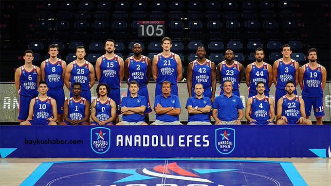 2021 EuroLeague Şampiyonu Anadolu Efes