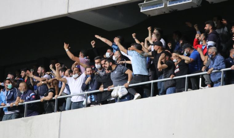 Adana Demirspor'a seyirci cezası Murat Sancak'a maske cezası!