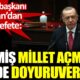 Cumhurbaşkanı Recep Tayyip Erdoğan: Neymiş millet açmış siz de doyuruverin