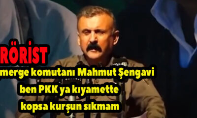 Hain Peşmerge komutanı Mahmut Şengavi ben PKK ya kıyamette kopsa kurşun sıkmam