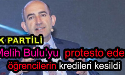 Kayyım Melih Bulu'yu protesto eden öğrencilerin kredileri kesildi