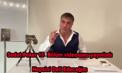 Sedat Peker 10. Videosunu yayınladı, neden video çekmediğini açıkladı!