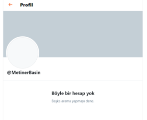 mehmet metiner twitter hesabını kapattı