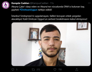 Aleyna Çakır'ın ölümünün baş şüphelisi Ümitcan Uygun'un tahliye edildi!