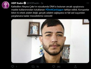 Aleyna Çakır'ın ölümünün baş şüphelisi Ümitcan Uygun'un tahliye edildi!