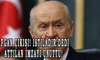 Devlet Bahçeli’den ‘Afgan’ çıkışı: Adı konmamış bir istiladır dedi! Atılan imzayı unuttu!