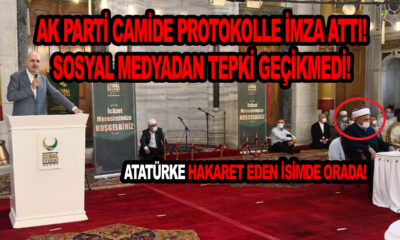 Ak parti camide protokolle imza attı!