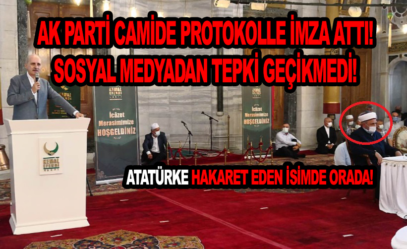 Ak parti camide protokolle imza attı!