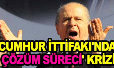 Devlet Bahçeli cephesinden ilk tepki: Cumhur İttifakı'nda 'çözüm süreci' krizi! MHP fitili ateşledi!