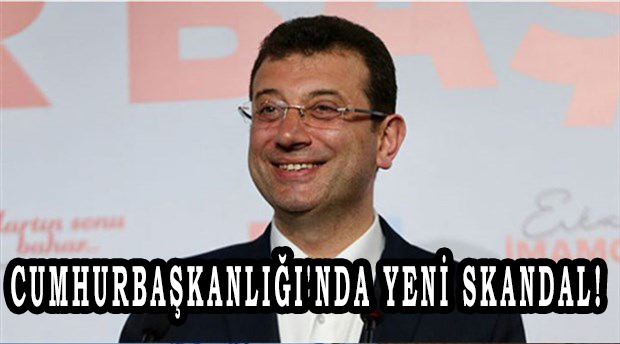 Cumhurbaşkanlığı'nda yeni skandal! Ekrem İmamoğlu'nun projesi Cumhurbaşkanı Erdoğan'ın projesi sanıldı!