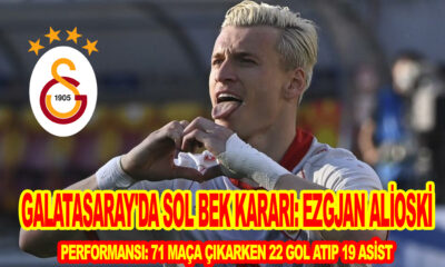 Ezgjan Alioski Galatasaray ile her konuda anlaştı!