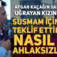 Gebze’de Afgan A.M.'nin(20) cinsel saldırısına direnince, başı taşla ezildi Cumhurbaşkanım, bu sizin eseriniz