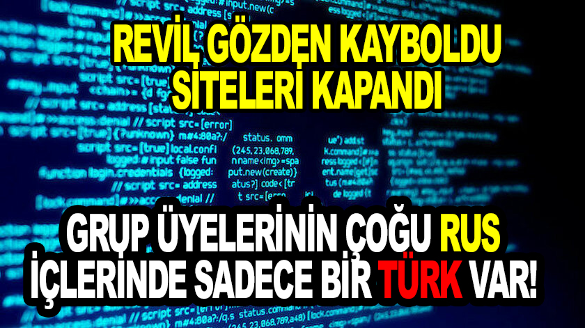 Rus Fidye yazılımı çetesi REvil gözden kayboldu, Siteleri kapandı!