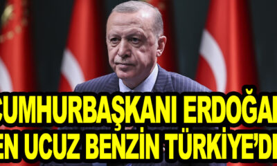 Erdoğan: Avrupa'nın en ucuz benzin ve motorini Türkiye'de, Aşı Diğer ülkeler gibi bizde de ücretsiz!