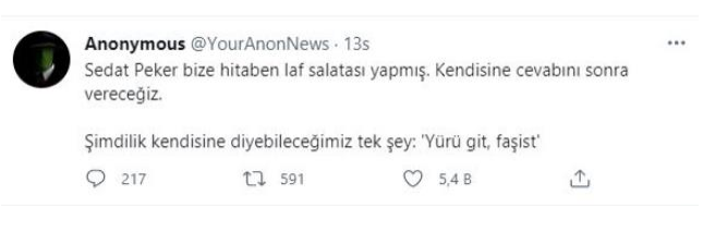 sedat peker hacker