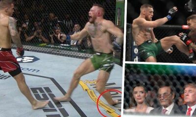 UFC'de Conor McGregor'un ayağı kırıldı! Kariyerinde ilk kez üst üste 2 kez kaybetti