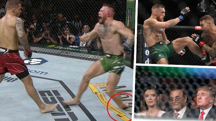 UFC'de Conor McGregor'un ayağı kırıldı! Kariyerinde ilk kez üst üste 2 kez kaybetti