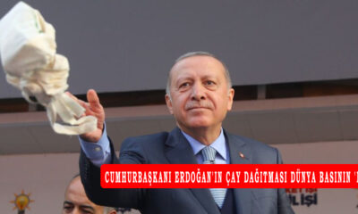 Financial Times'tan orman yangınları yorumu: Cumhurbaşkanı Erdoğan'ın çay dağıtması dünya basının 'da!