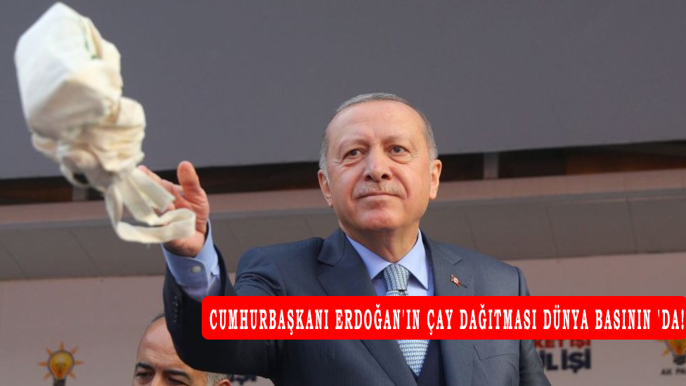 Financial Times'tan orman yangınları yorumu: Cumhurbaşkanı Erdoğan'ın çay dağıtması dünya basının 'da!