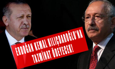 Erdoğan Kemal Kılıçdaroğlu'na tazminat