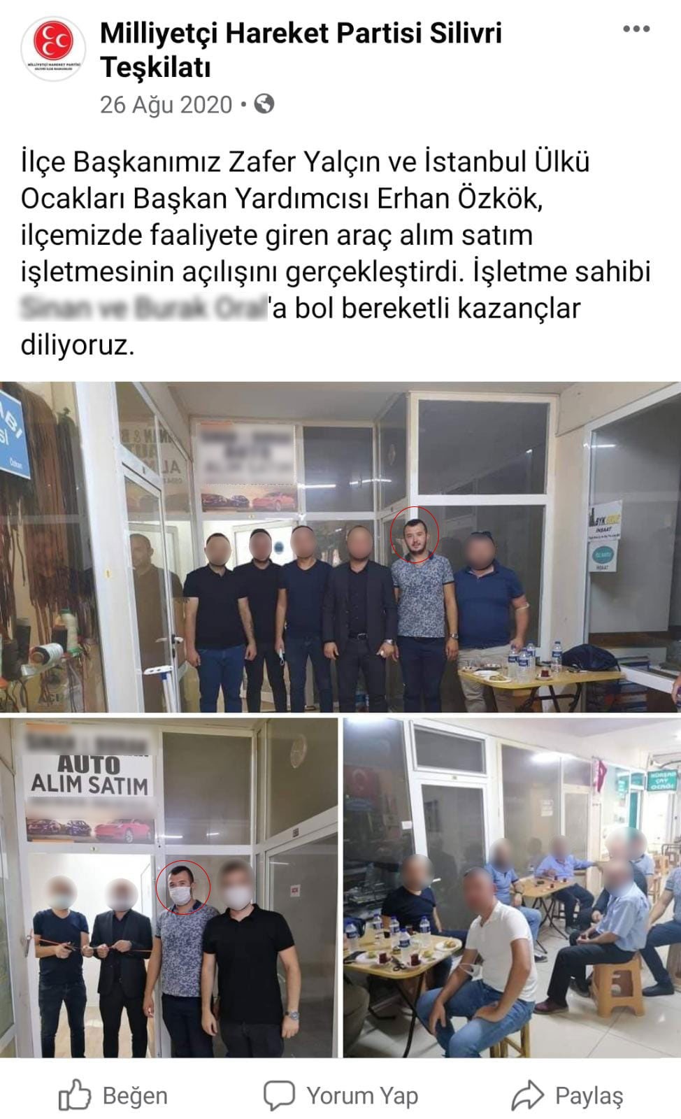 Buğra Kavuncu'ya saldıran Korkak bakın kimlerle yan yana!