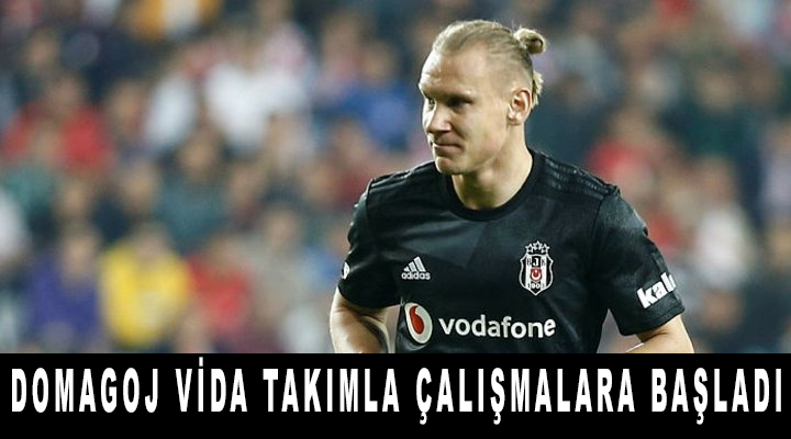 Domagoj Vida Takımla çalışmalara başladı