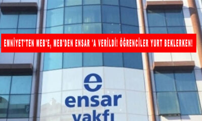 Emniyet'ten MEB'e, MEB'den Ensar 'a verildi! Öğrenciler yurt beklerken!