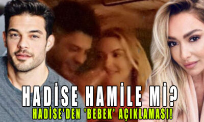 Hadise Hamile mi? Hadise'den 'bebek' açıklaması!