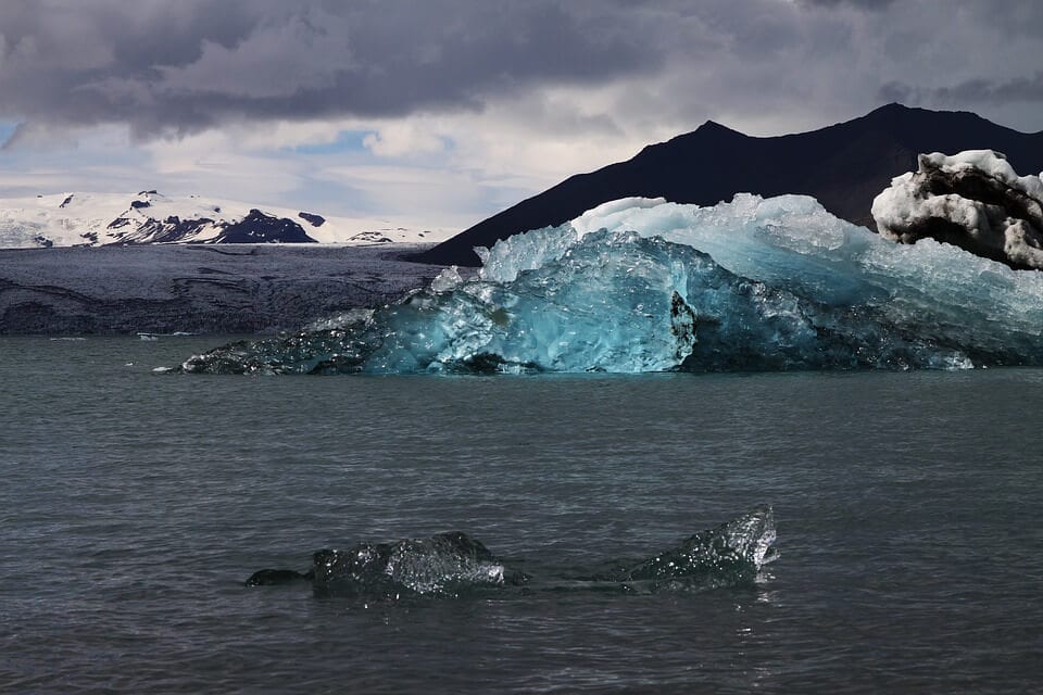 Jökulsárlón Plajı, İzlanda